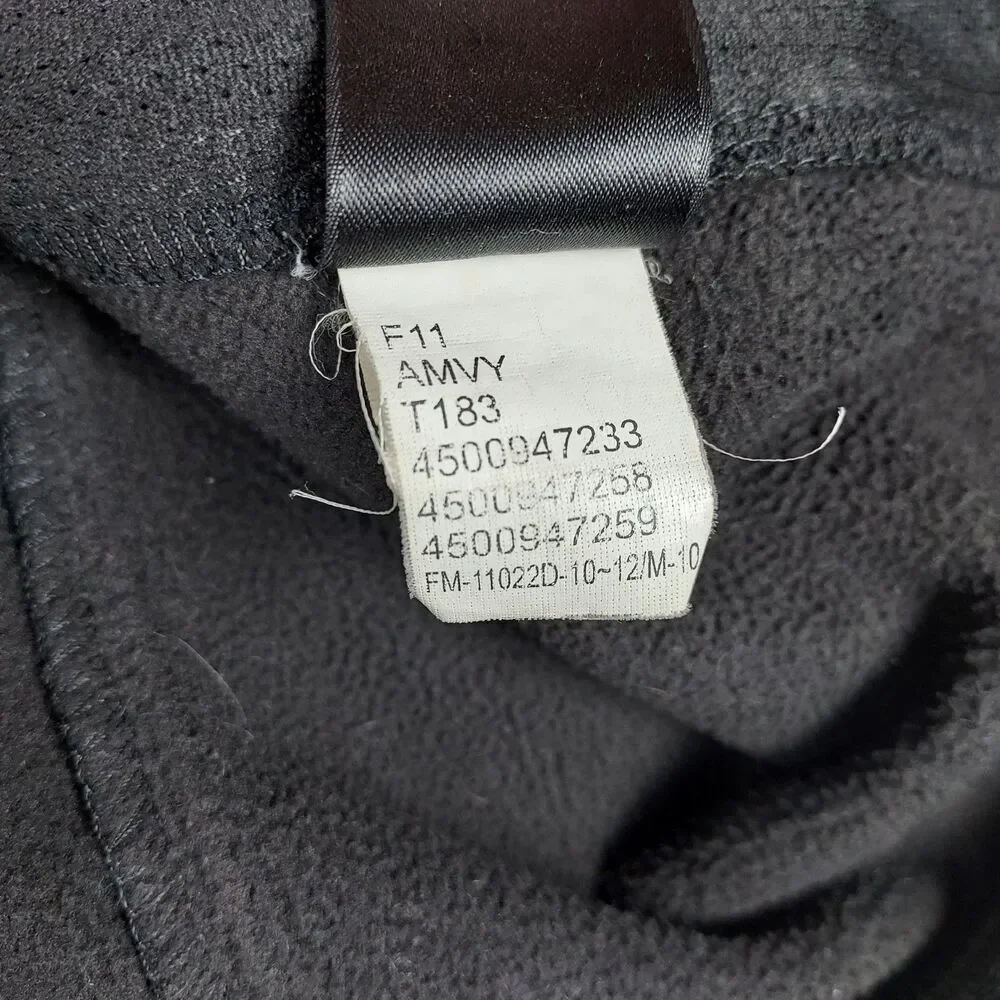 The North Face Apex Soft Shell Jacket Mens Medium Black Gray Full Zip